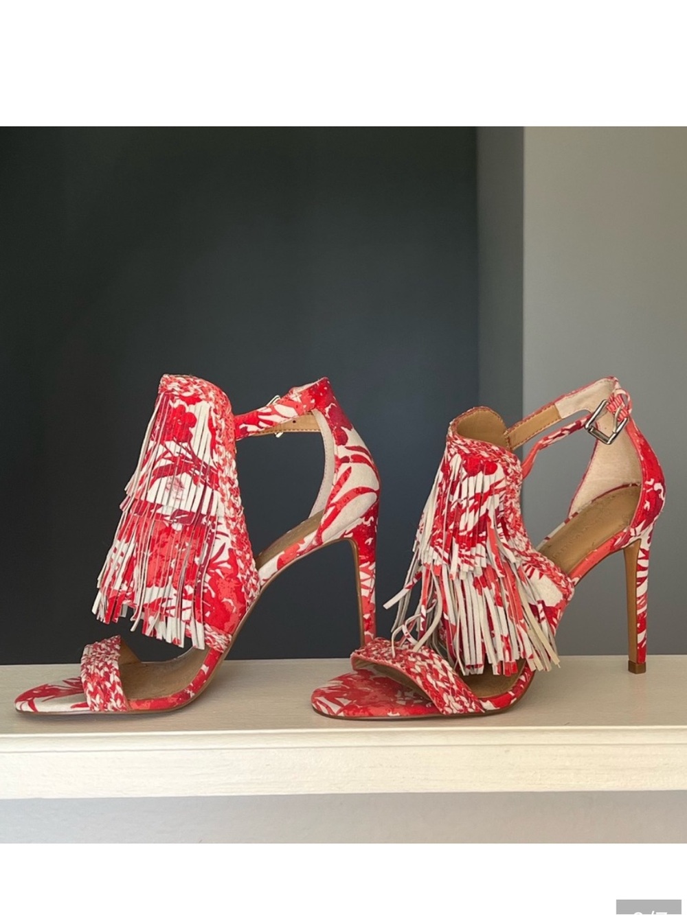 Banana Republic Bryce Fringe Heels